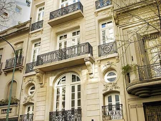 Luxury Rental Apartments Buenos Aires Fascade Day Balconies Main Door Heritage
